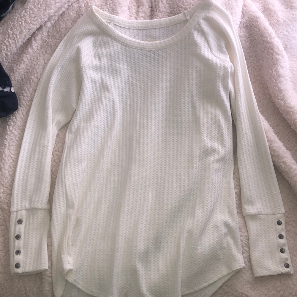 White long sleeve/ Never worn